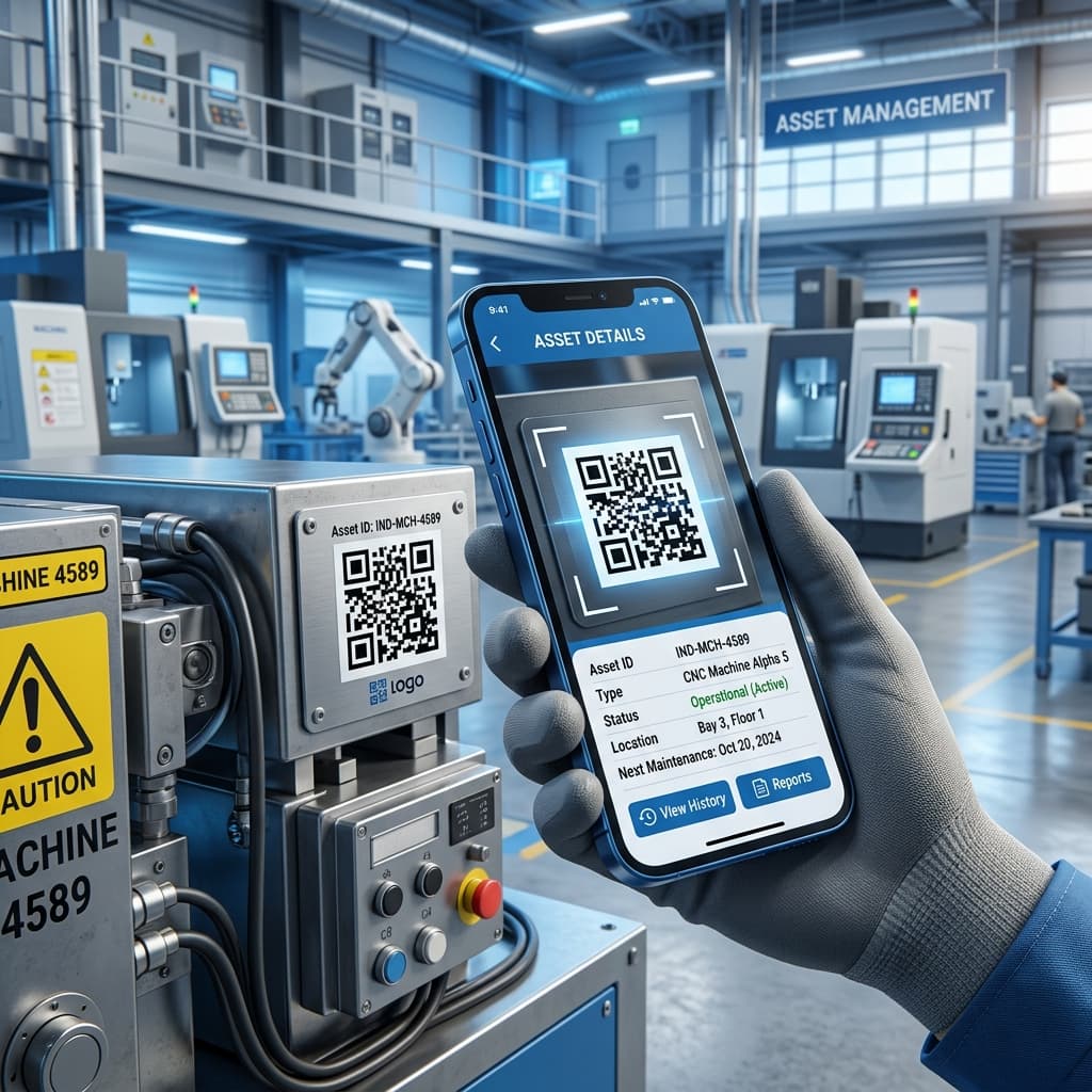 Số hóa tài sản & QR Code